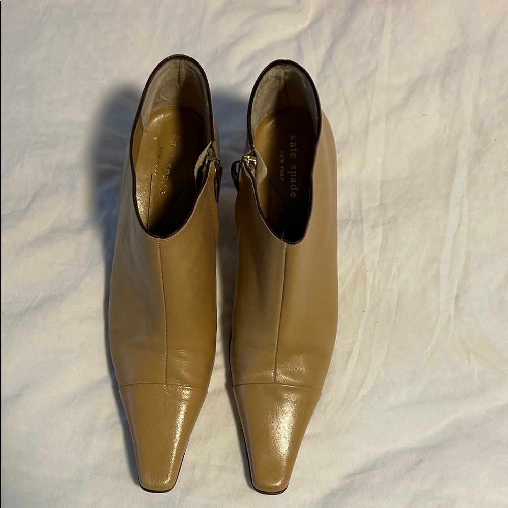 Kate Spade Tan Ankle Booties - Picture 5 of 8
